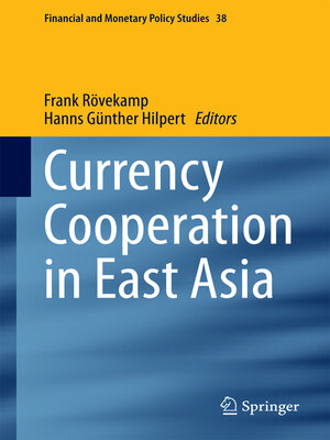cover image of Currency Cooperation in East Asia